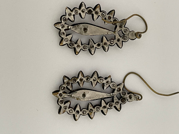 Georgian Cut Steel Earrings