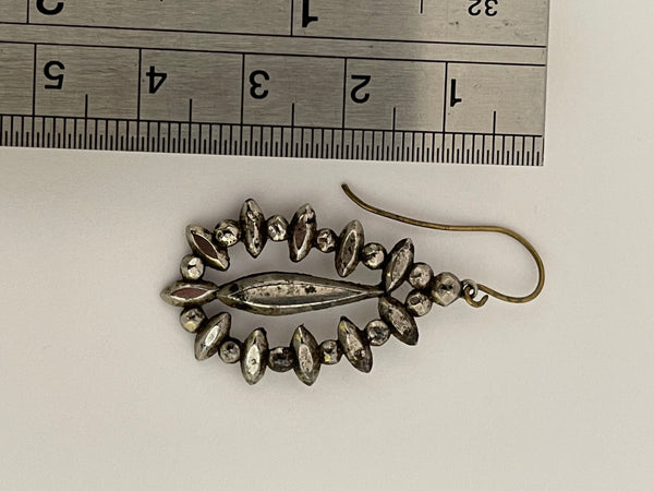 Georgian Cut Steel Earrings