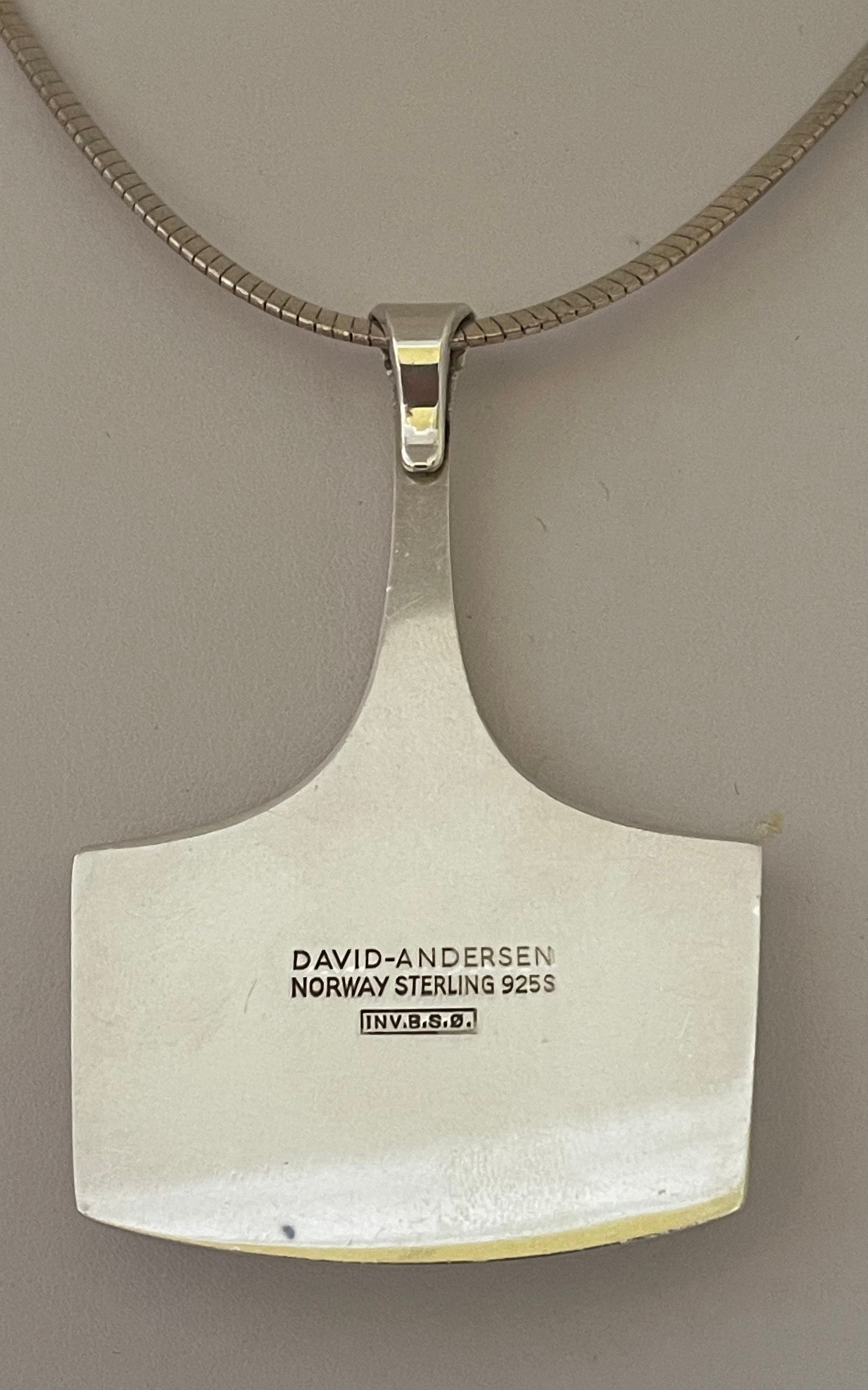 David Andersen シルバー 925s ペンダントのみ David Andersen シルバー 925s ペンダントのみ